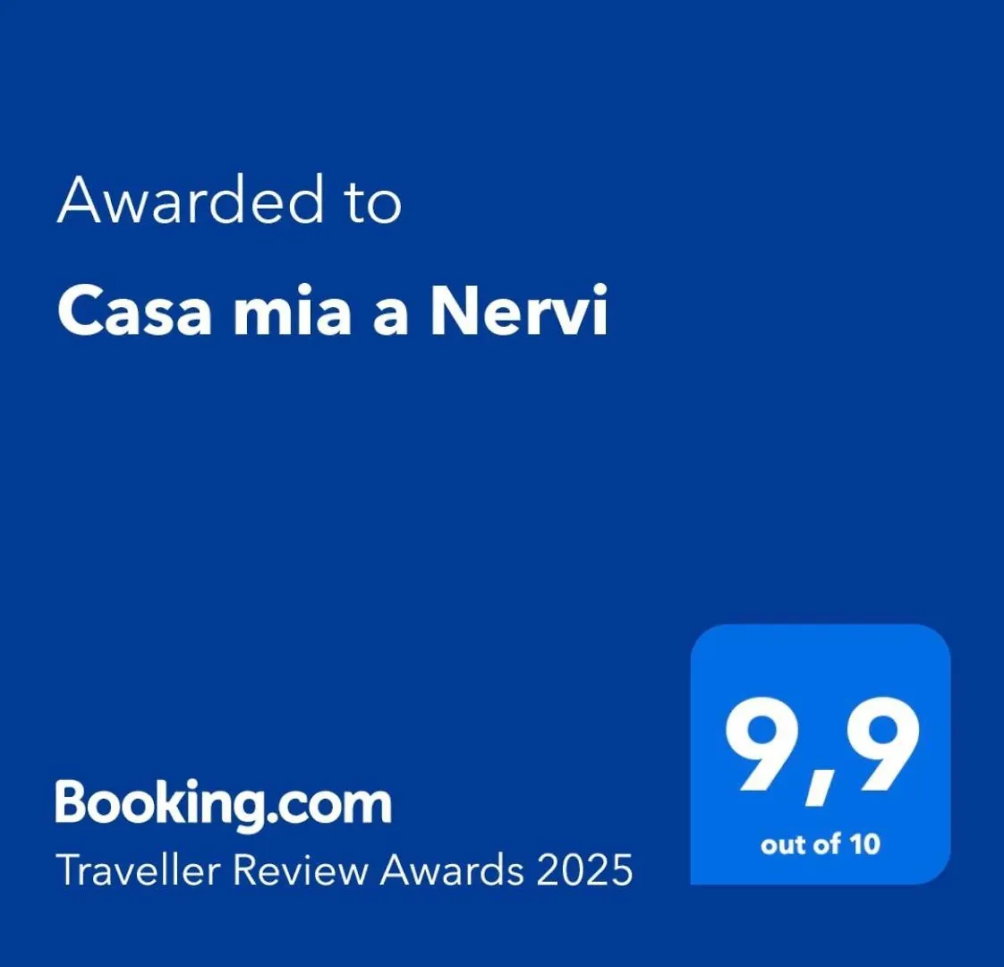 Casa Mia A Nervi Daire Cenova 0*,